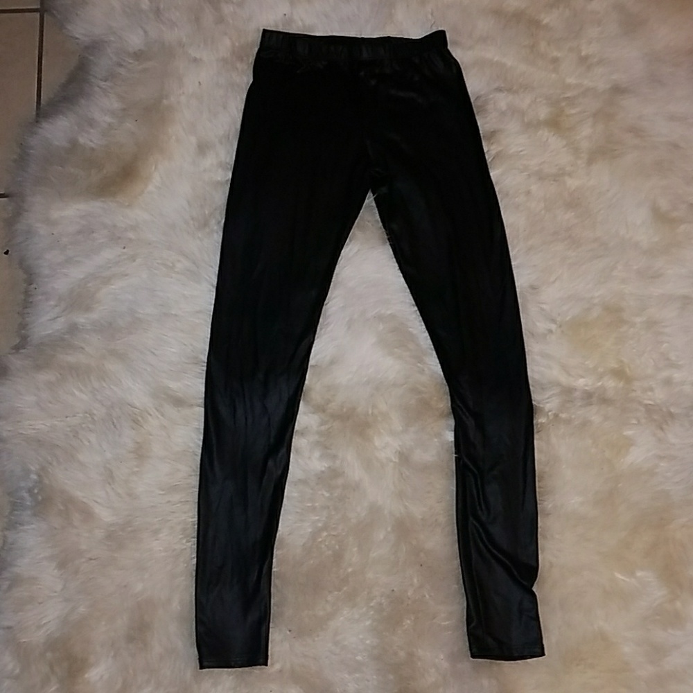 Faux Leather Leggings